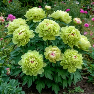 Пион Зеленые Бобы купить по цене от 610р. в интернет-магазине «Посадика» с доставкой почтой в в Таганроге и по всей России – [изображение №1].